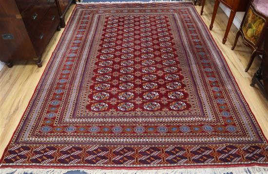 A Bokhara carpet 310 x 224cm